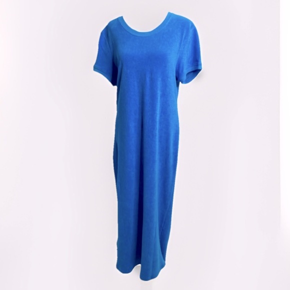 *NWT* SUZIE KONDI Asti T-Shirt Dress in Beach Terry - Picture 1 of 10